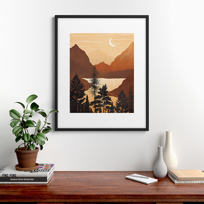 River Canyon Framed Art Print Gallery Image 9
