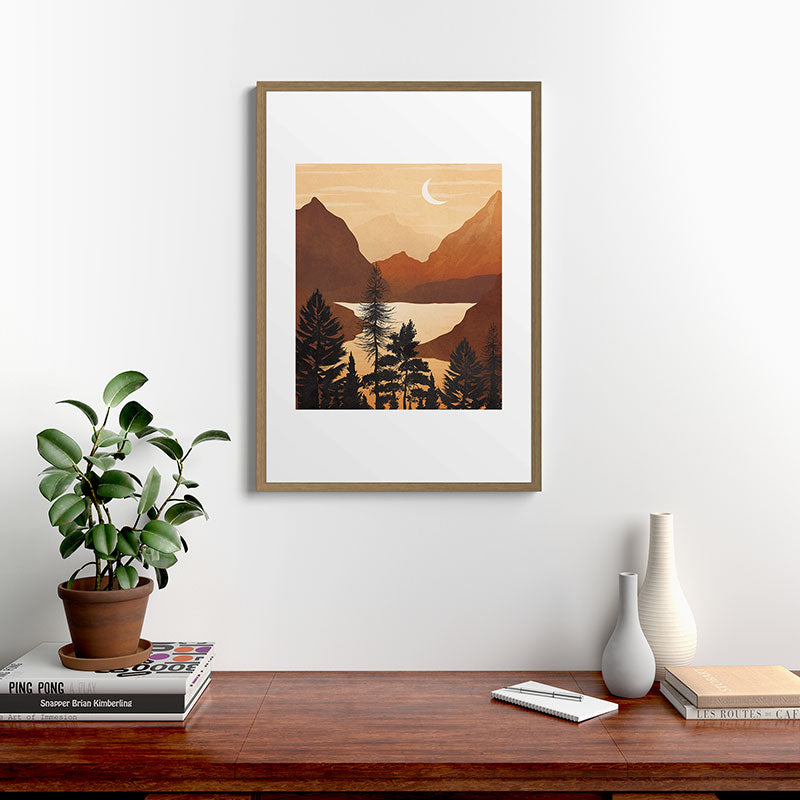 River Canyon Framed Art Print Gallery Image 18