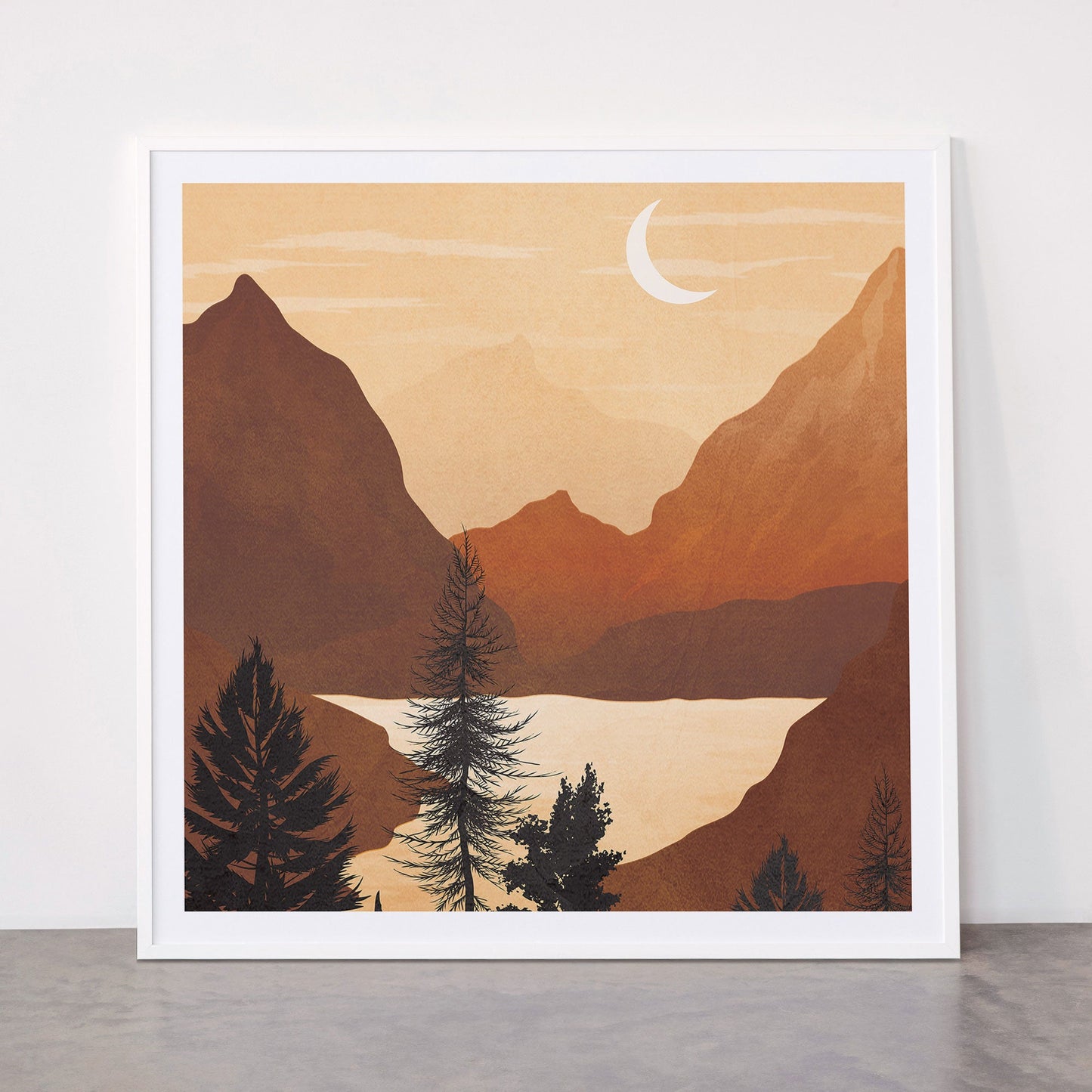 River Canyon Framed Art Print Gallery Image 43