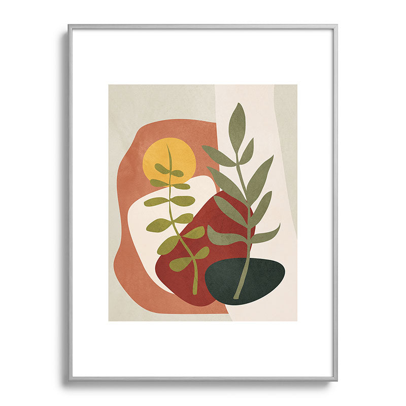 Two Abstract Branches Framed Art Print Gallery Image 98