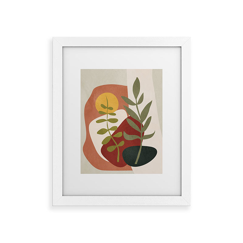 Two Abstract Branches Framed Art Print Gallery Image 53