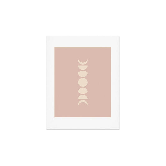 Minimal Moon Phases IV Art Print Gallery Image 2