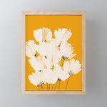 Flowers In Tangerine Mini Art Print Gallery Image 1