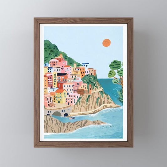 Cinque Terre Mini Art Print Gallery Image 2