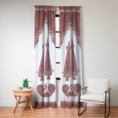 Kerman South Persian Embroidery Print Window Curtain Gallery Image 4