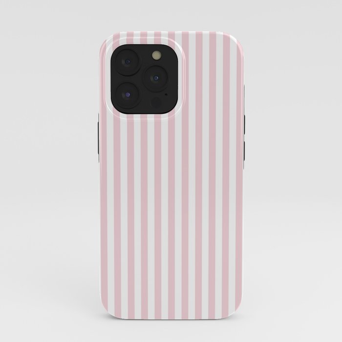 Pastel Pink & White Simple Stripe iPhone Case Gallery Image 39