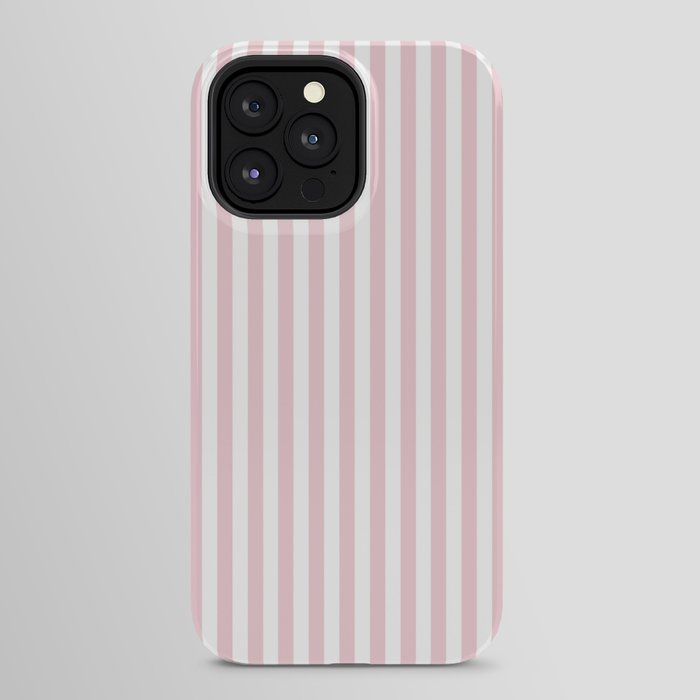 Pastel Pink & White Simple Stripe iPhone Case Gallery Image 24