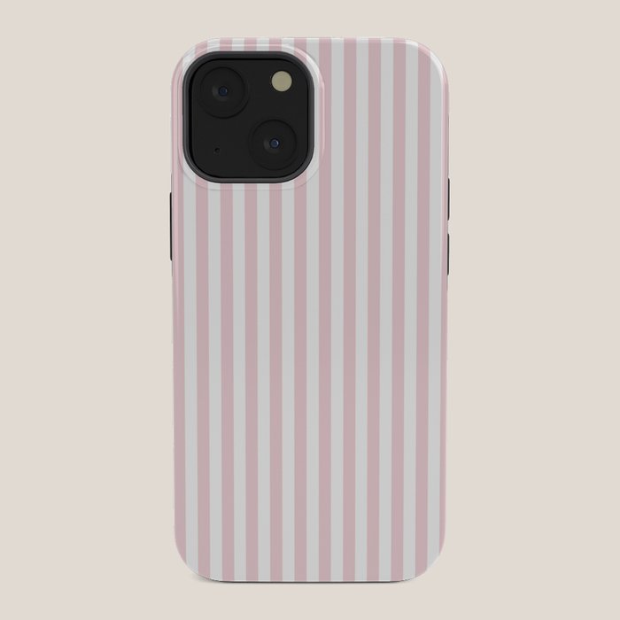 Pastel Pink & White Simple Stripe iPhone Case Gallery Image 34