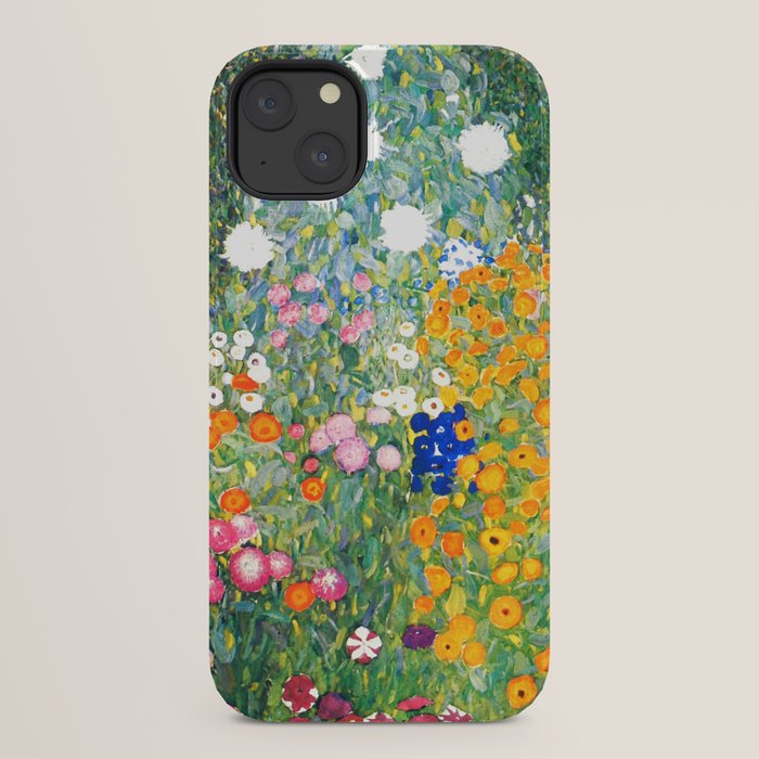 Gustav Klimt "Blumengarten (Flower Garden)" iPhone Case Gallery Image 30