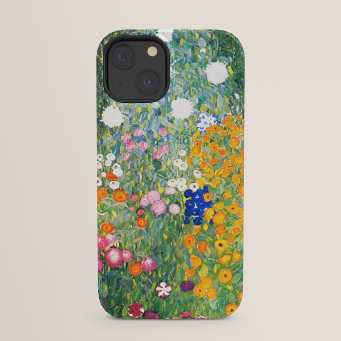 Gustav Klimt "Blumengarten (Flower Garden)" iPhone Case Gallery Image 21