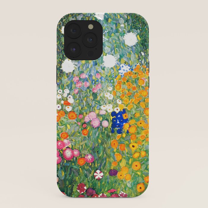 Gustav Klimt "Blumengarten (Flower Garden)" iPhone Case Gallery Image 40