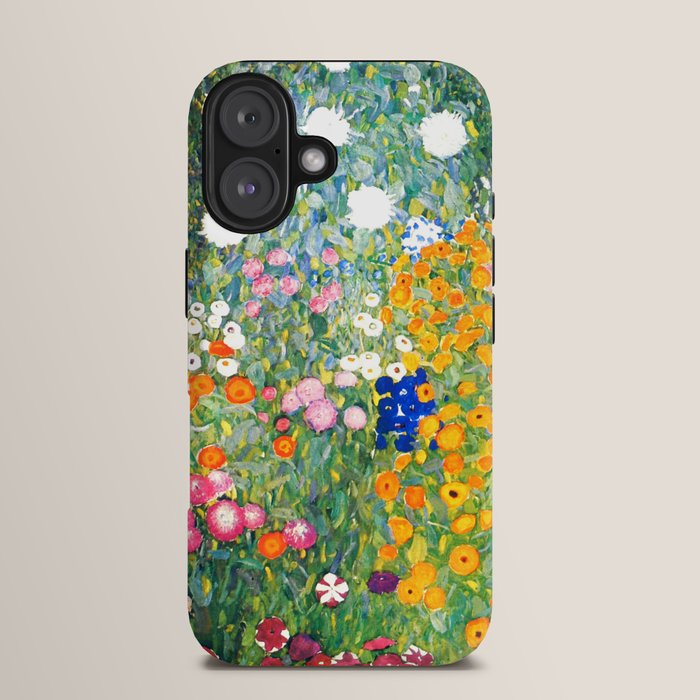 Gustav Klimt "Blumengarten (Flower Garden)" iPhone Case Gallery Image 13