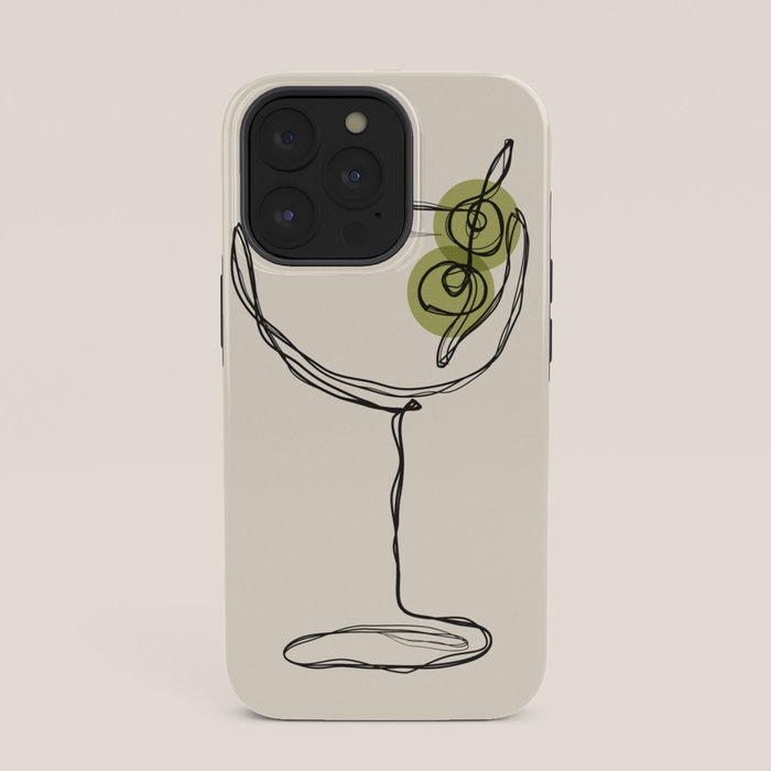 Dirty Martini Cocktail Drink iPhone Case Gallery Image 35
