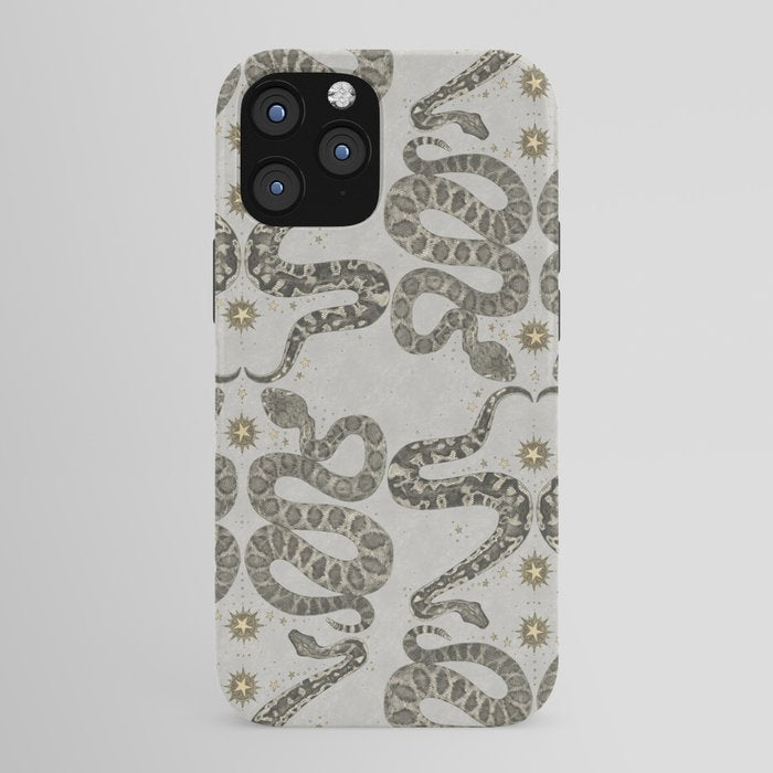 celestial snakes silver iPhone Case Gallery Image 43
