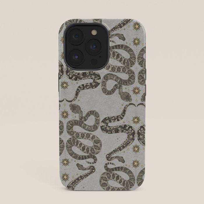 celestial snakes silver iPhone Case Gallery Image 35