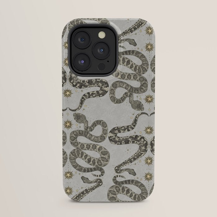 celestial snakes silver iPhone Case Gallery Image 23