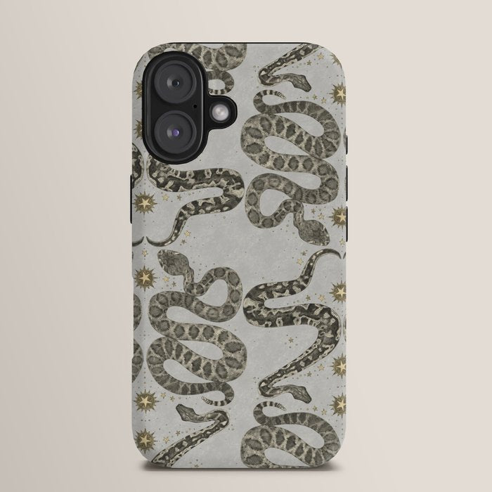 celestial snakes silver iPhone Case Gallery Image 13