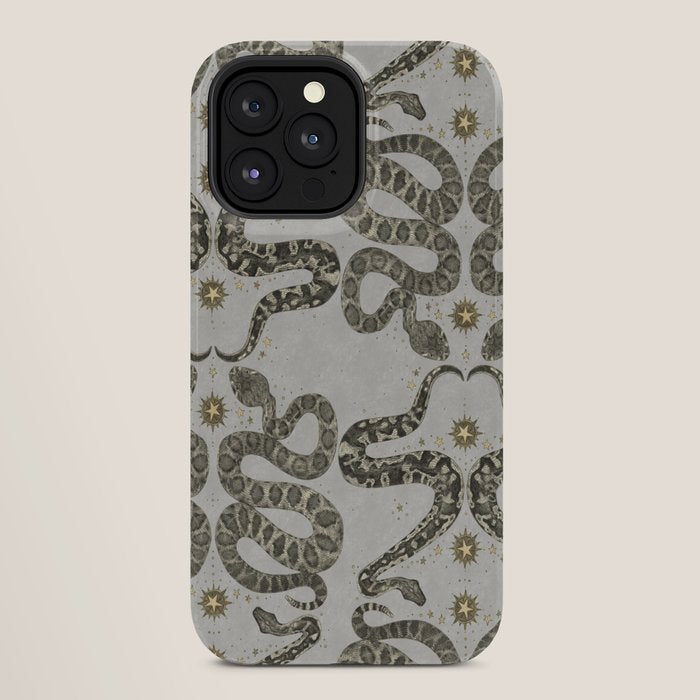 celestial snakes silver iPhone Case Gallery Image 28