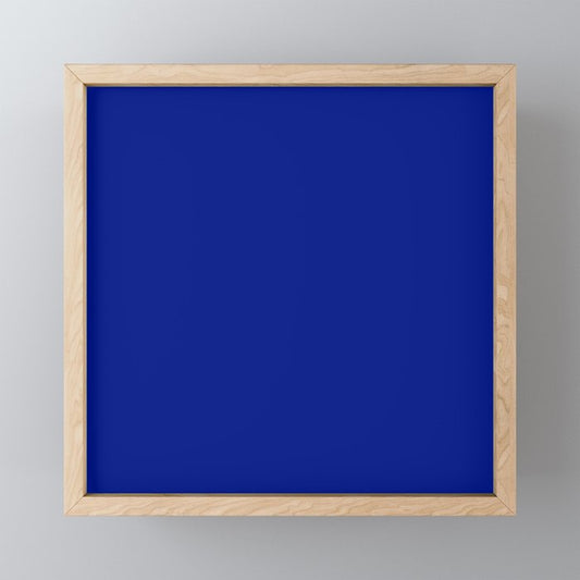 Solid Shades - Indigo Mini Art Print Gallery Image 1