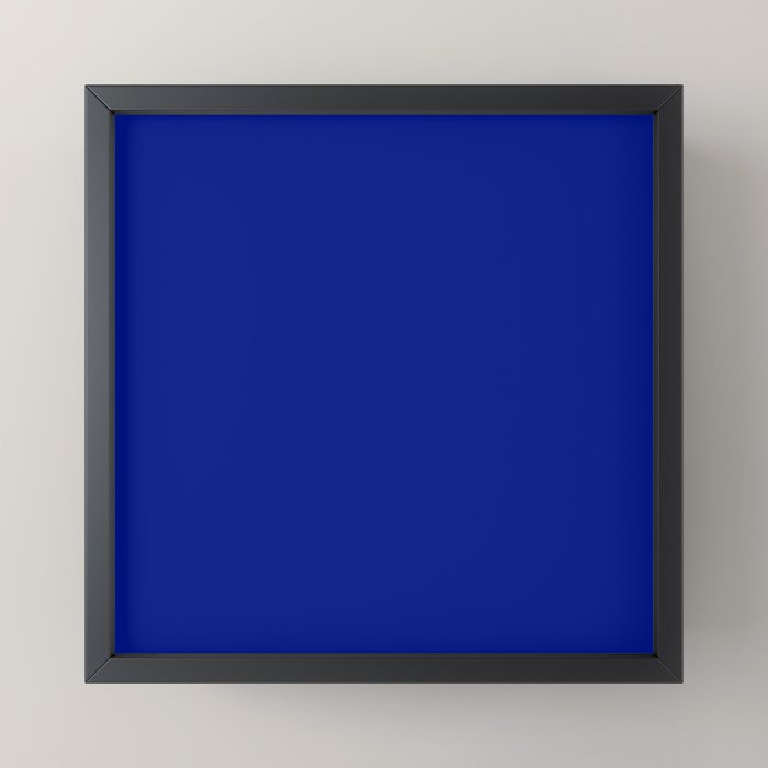 Solid Shades - Indigo Mini Art Print Gallery Image 3