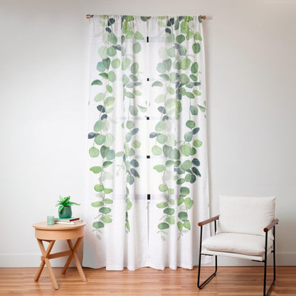 Eucalyptus Garland Window Curtain Gallery Image 16