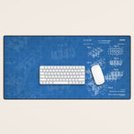 Legos Patent - Legos Brick Art - Blueprint Desk Mat Gallery Image 1