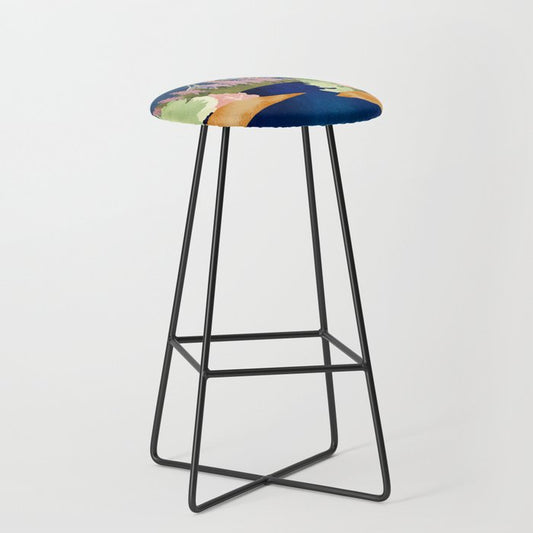 Summer Forest Lake Stool Gallery Image 1