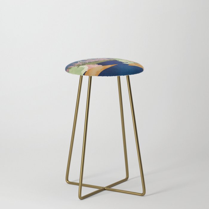 Summer Forest Lake Stool Gallery Image 4
