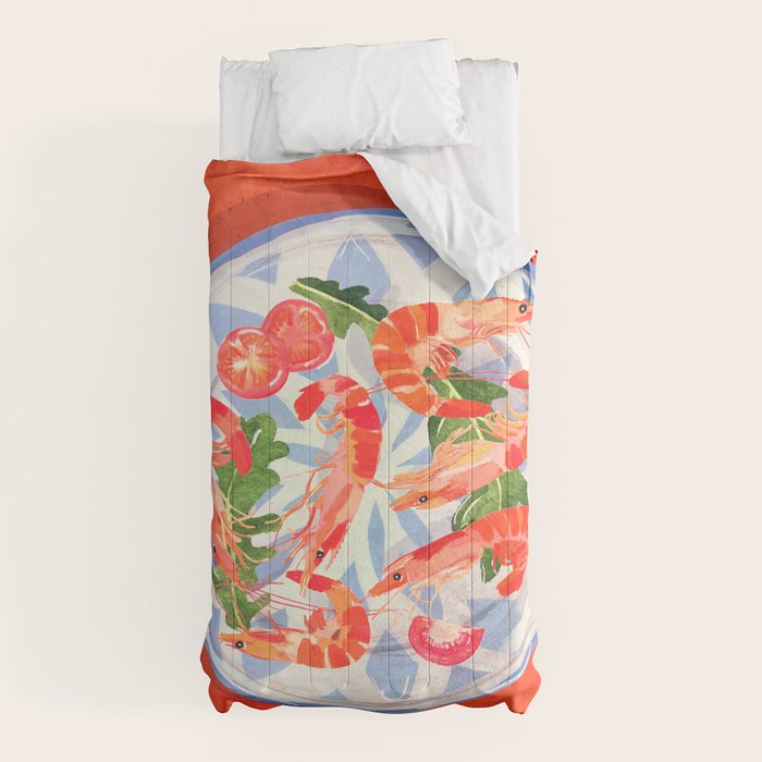 Seafood plate Comforter Gallery Image 5
