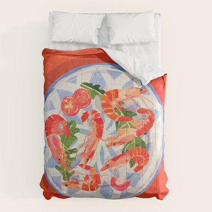 Seafood plate Comforter Gallery Image 6