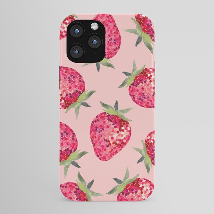Disco Ball Strawberry iPhone Case Gallery Image 43