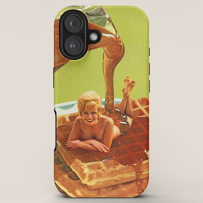 Pour some syrup on me - Breakfast Waffles iPhone Case Gallery Image 5
