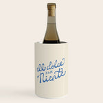 Il dolce far niente Italian - The sweetness of doing nothing Hand Lettering Wine Chiller Gallery Image 1