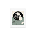 Gentle Beauty 9 Line Drawing Art Print Gallery Image 1