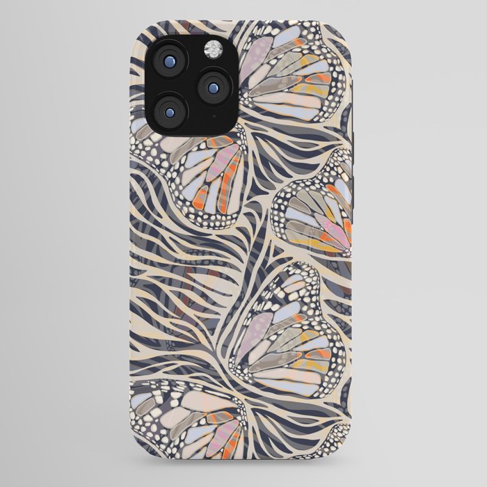 Abstract Retro Boho Butterfly Zebra Pattern â¢ Earthy Nature iPhone Case Gallery Image 44