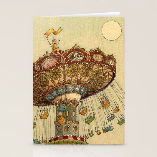 Swing Ride Stationery Card Gallery Image 1