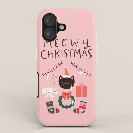 Meowy Christmas iPhone Case Gallery Image 1