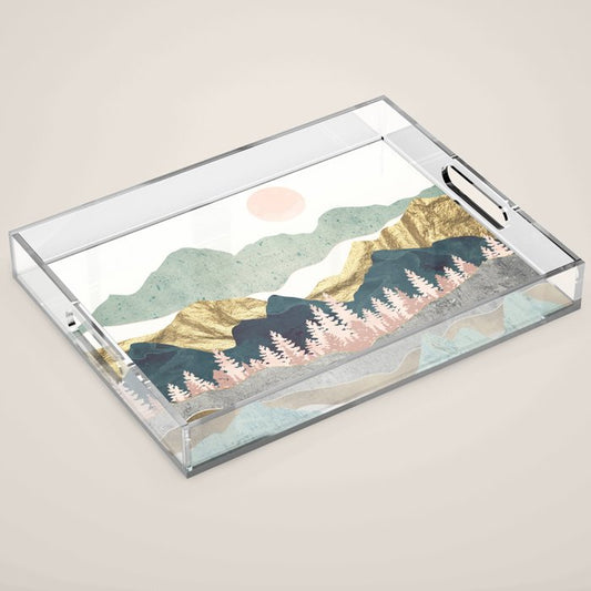 Summer Vista Acrylic Tray Gallery Image 1