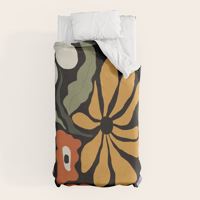 Summer floral night Duvet Cover Gallery Image 10