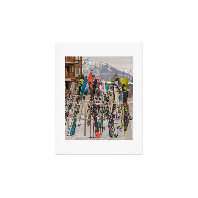 Ski Day Art Print Gallery Image 3