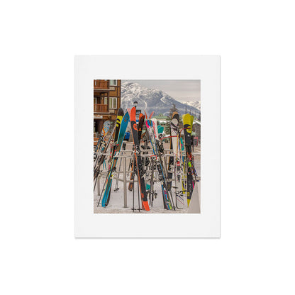 Ski Day Art Print Gallery Image 4