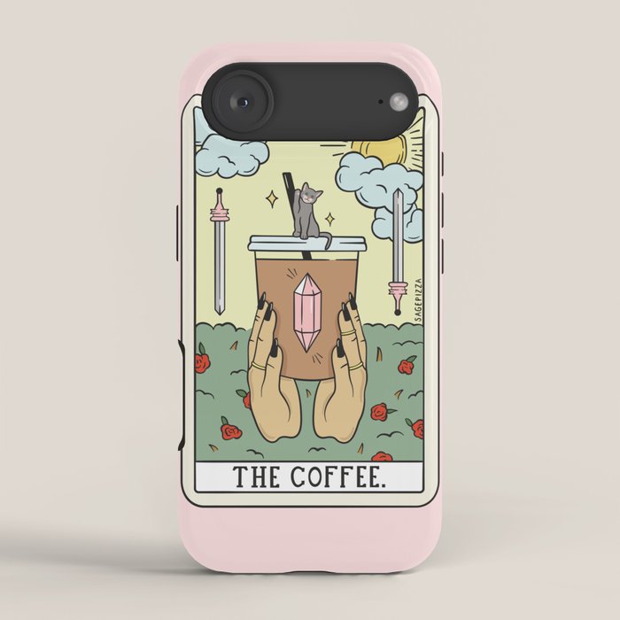 COFFEE READING UPDATED (LIGHT) iPhone Case Gallery Image 2