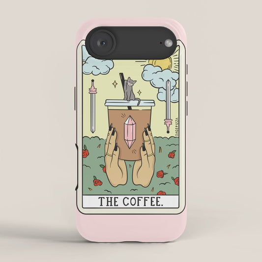 COFFEE READING UPDATED (LIGHT) iPhone Case Gallery Image 2