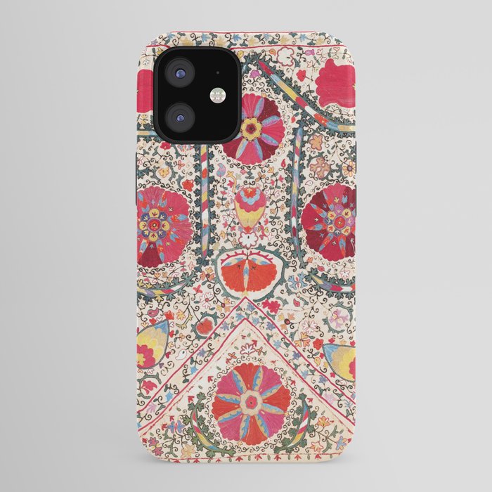 Lakai Suzani Uzbekistan Central Asian Embroidery Print iPhone Case Gallery Image 41