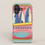 Tin of Love - Sardines in a Can with Heart Tail iPhone Case Gallery Image 1