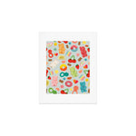 Candy Print in Blue Art Print Gallery Image 1