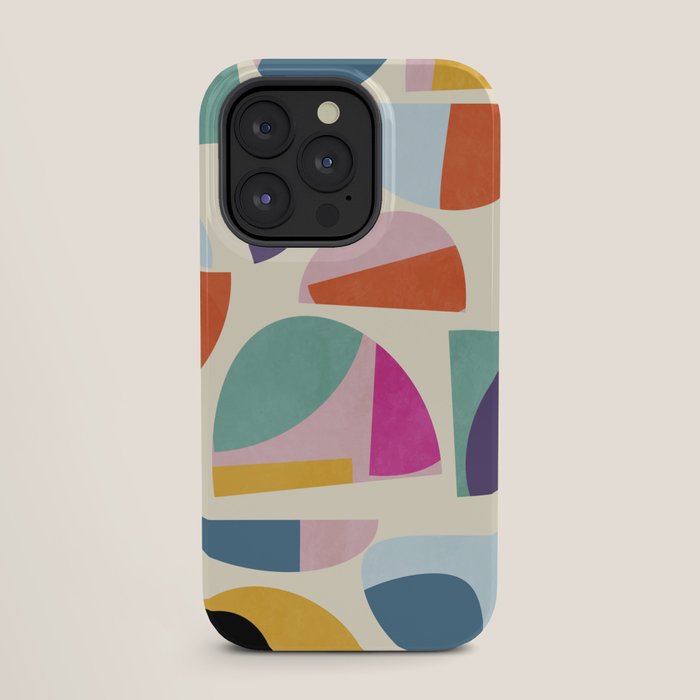 abstract modern mid century iPhone Case Gallery Image 27