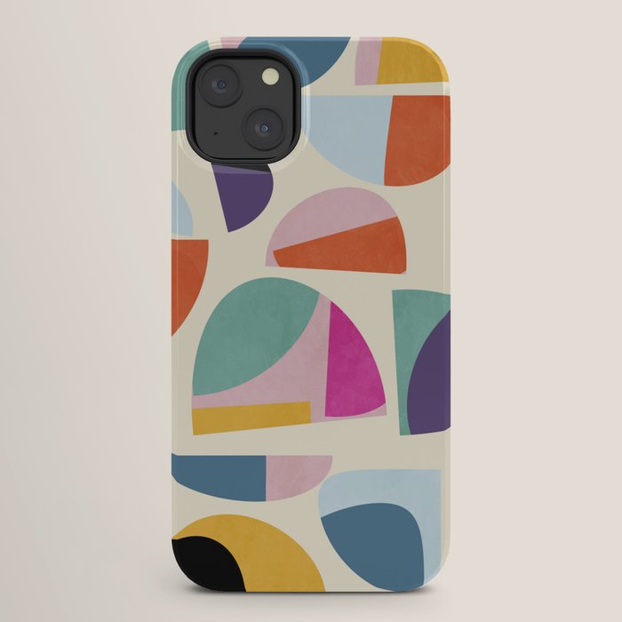 abstract modern mid century iPhone Case Gallery Image 26