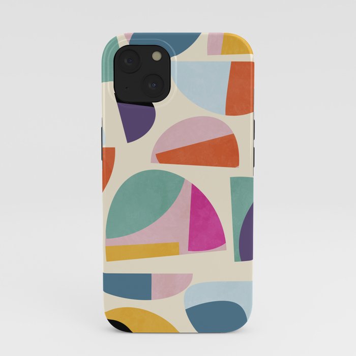 abstract modern mid century iPhone Case Gallery Image 37