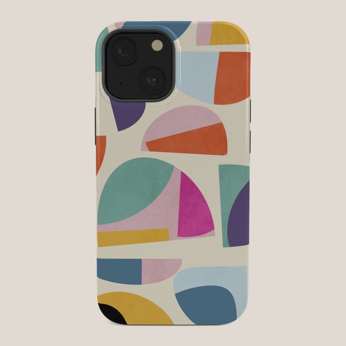 abstract modern mid century iPhone Case Gallery Image 34